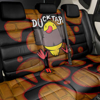 Funny Duck Tape Pun Art Back Car Seat Cover Quirky Cartoon Duck Humor