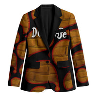 Funny Duck Tape Pun Art Blazer Quirky Cartoon Duck Humor