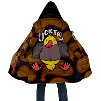 Funny Duck Tape Pun Art Cloak Quirky Cartoon Duck Humor
