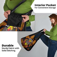 Funny Duck Tape Pun Art Grocery Bag Quirky Cartoon Duck Humor