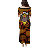 Funny Duck Tape Pun Art Puletasi Quirky Cartoon Duck Humor