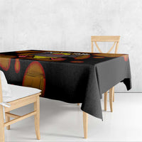 Funny Duck Tape Pun Art Tablecloth Quirky Cartoon Duck Humor