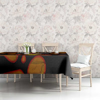 Funny Duck Tape Pun Art Tablecloth Quirky Cartoon Duck Humor