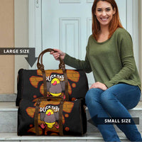 Funny Duck Tape Pun Art Travel Bag Quirky Cartoon Duck Humor