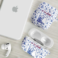 No Ice Please Cat AirPods Case Grumpy Cat with Drink Humor