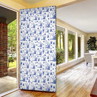 No Ice Please Cat Door Cover Grumpy Cat with Drink Humor