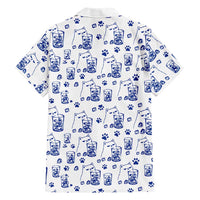 No Ice Please Cat Hawaiian Shirt Grumpy Cat with Drink Humor