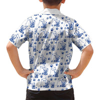 No Ice Please Cat Hawaiian Shirt Grumpy Cat with Drink Humor