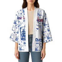 No Ice Please Cat Kimono Grumpy Cat with Drink Humor