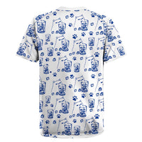 No Ice Please Cat Rugby Jersey Grumpy Cat with Drink Humor