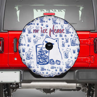 No Ice Please Cat Spare Tire Cover Grumpy Cat with Drink Humor