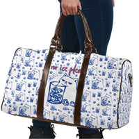 No Ice Please Cat Travel Bag Grumpy Cat with Drink Humor