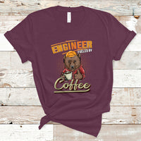 Engineer T Shirt Fueled By Coffee - Wonder Print Shop