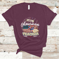 All American Teacher T Shirt - Wonder Print Shop