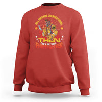 All Men Are Created Equal Then They Become Firefighter Sweatshirt - Wonder Print Shop