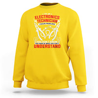 Im an Electronic Technician Sweatshirt I Solve Problems - Wonder Print Shop