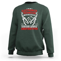 Im an Electronic Technician Sweatshirt I Solve Problems - Wonder Print Shop