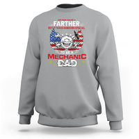 Any Man Can Be A Farther, To Be A Mechanic DAD Sweatshirt - Wonder Print Shop