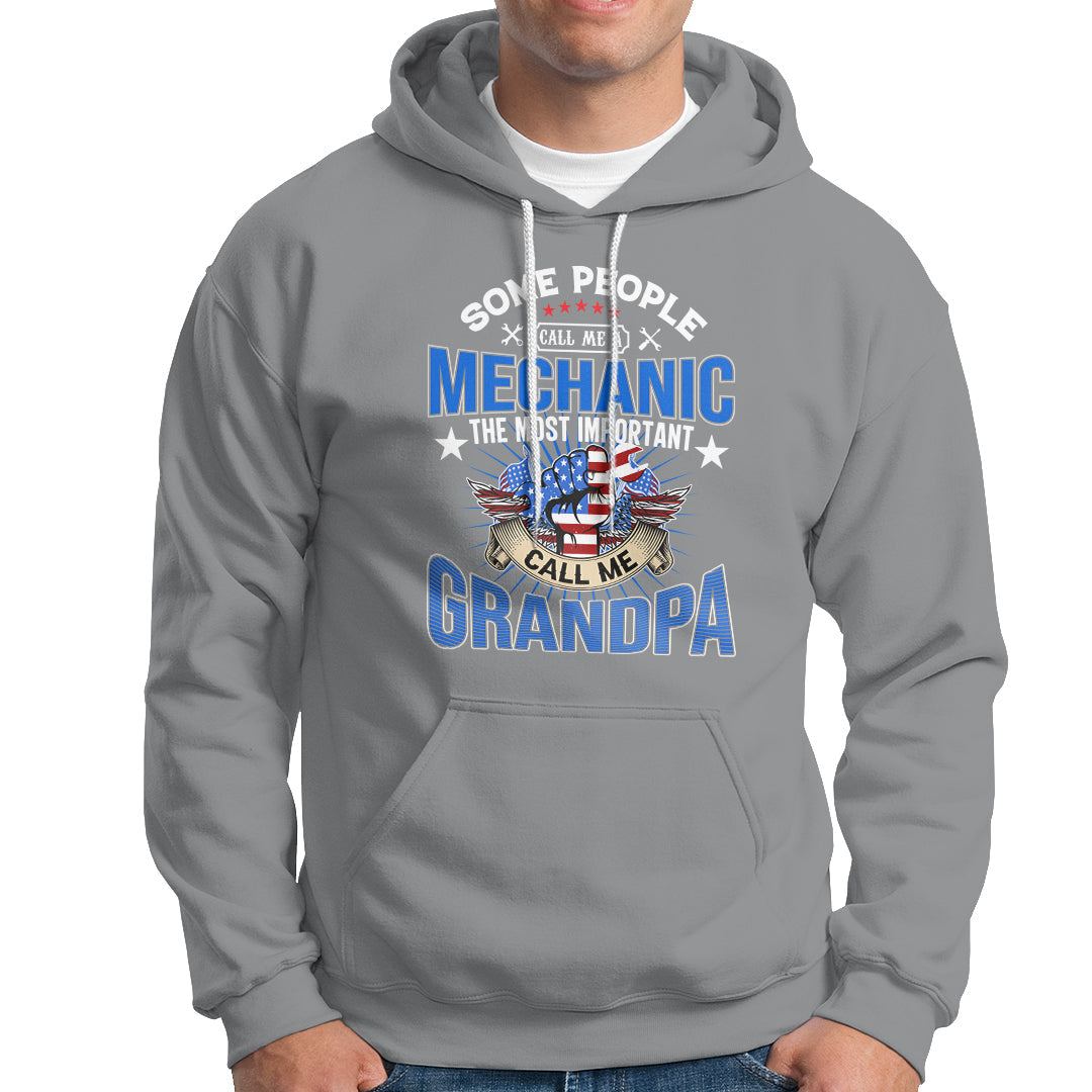 Some People Call Me A Mechanic Hoodie - Wonder Print Shop