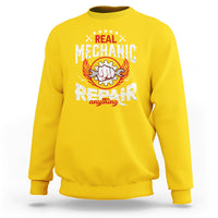 Real Mechanic Sweatshirt Repair Anything - Wonder Print Shop