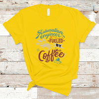 Automation Engineer T Shirt Fueled By Coffee - Wonder Print Shop