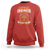 Yes Im A Electronic Engineer Sweatshirt May I Not Be A Superhero But I Solve Problems - Wonder Print Shop