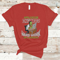 Application Engineer T Shirt Hard Work In Process - Wonder Print Shop