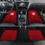 Tunisia National Flag Car Mats with Crescent Star Emblem and Red Sport Design