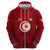 Tunisia National Flag Hoodie with Crescent Star Emblem and Red Sport Design