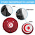 Tunisia National Flag Spare Tire Cover with Crescent Star Emblem and Red Sport Design