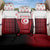 Tunisia Patriotic Back Car Seat Cover with National Crest, Crescent Star and Country Map