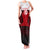 Tunisia Patriotic Family Matching Tank Maxi Dress and Hawaiian Shirt with National Crest, Crescent Star and Country Map