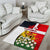 Tunisia Area Rug with Camel, Jasmine Flowers, and National Flag Design