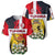 Tunisia Baseball Jersey with Camel, Jasmine Flowers, and National Flag Design