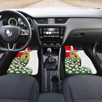Tunisia Car Mats with Camel, Jasmine Flowers, and National Flag Design