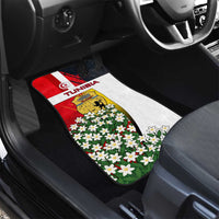 Tunisia Car Mats with Camel, Jasmine Flowers, and National Flag Design