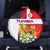 Tunisia Spare Tire Cover with Camel, Jasmine Flowers, and National Flag Design