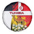 Tunisia Spare Tire Cover with Camel, Jasmine Flowers, and National Flag Design