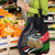 Tajikistan Marco Polo Sheep Grocery Bag with Black Red Green Tribal Flag Pattern