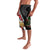 Tajikistan Marco Polo Sheep Lavalava with Black Red Green Tribal Flag Pattern