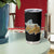 Tajikistan Marco Polo Sheep Tumbler Cup with Black Red Green Tribal Flag Pattern