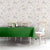 Tajikistan Tablecloth Markhor with Red Green White Brushstroke Flag with Mountain Goat Design