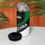 Syria Revolution Emblem 4 in 1 Can Cooler Tumbler with Traditional Pattern and Curved Green Black Design