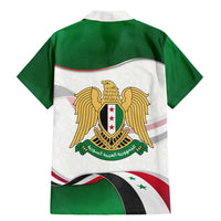 Syria Independence Day Family Matching Mermaid Dress and Hawaiian Shirt with National Flag and Emblem