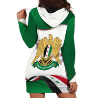 Syria Independence Day Hoodie Dress with National Flag and Emblem