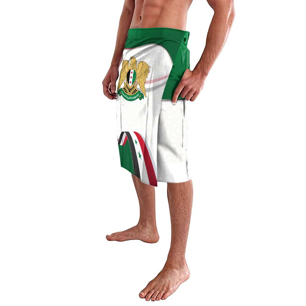 Syria Independence Day Lavalava with National Flag and Emblem