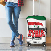 Syria Independence Day Luggage Cover with National Flag and Emblem