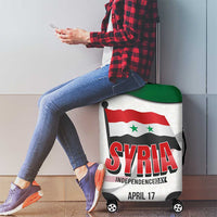 Syria Independence Day Luggage Cover with National Flag and Emblem