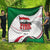 Syria Independence Day Quilt with National Flag and Emblem