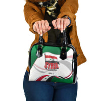 Syria Independence Day Shoulder Handbag with National Flag and Emblem